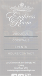 Mobile Screenshot of empressroomraleigh.com